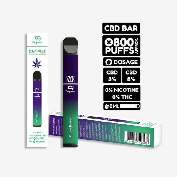 Puff CBD Purple Power - TENGRAMS