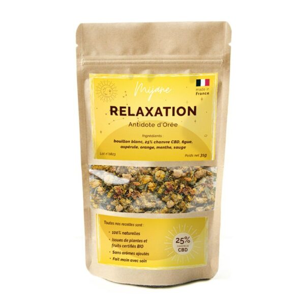 Infusion CBD Antidote D'Orée - Relaxation - MIJANE
