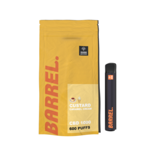 Puff CBD Barrel Custard 1000mg - MARIE JEANNE