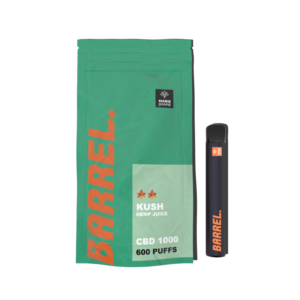 Puff CBD Barrel Kush 1000mg - MARIE JEANNE