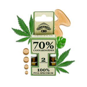 Cartouches CBD Original 70% - GREENEO