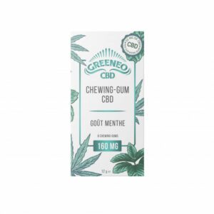 Chewing-Gum CBD - Menthe - GREENEO