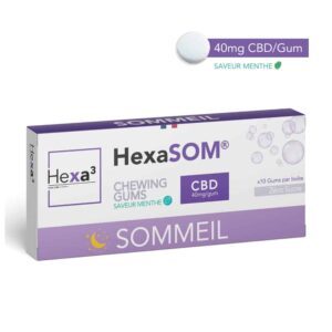 Chewing-Gums CBD Sommeil - HEXA3