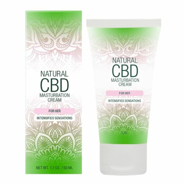 Crème de Masturbation CBD pour Femme 50ml - NATURAL CBD