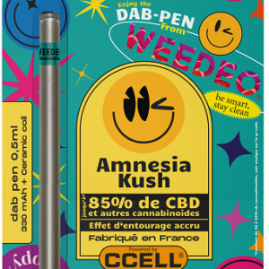 Puff CBD Amnesia Kush 85% - WEEDEO