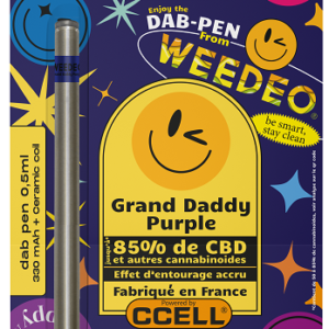 Puff CBD Grand Daddy Purple 85% - WEEDEO