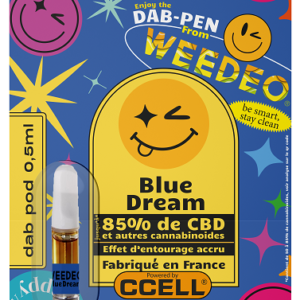 Cartouche CBD Blue Dream 85% - WEEDEO