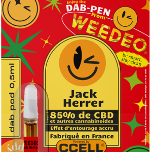 Cartouche CBD Jack Herrer 85% - WEEDEO