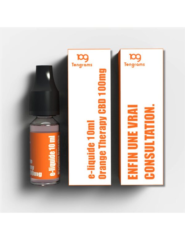 E-Liquide CBD Orange Therapy- TENGRAMS