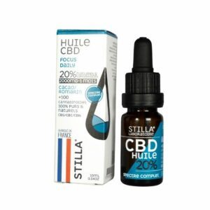 Huile CBD 20% Focus Daily 10mL - STILLA