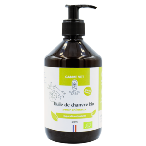 Huile de Chanvre Bio Animaux 500ml - NATURE & CBD