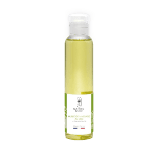Huile de massage au CBD ultra apaisante de Nature&CBD pas cher