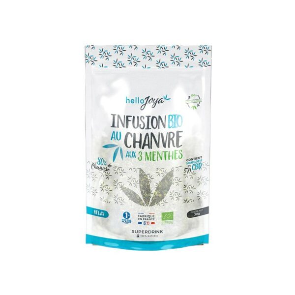 Infusion Bio CBD Après Repas - HELLO JOYA