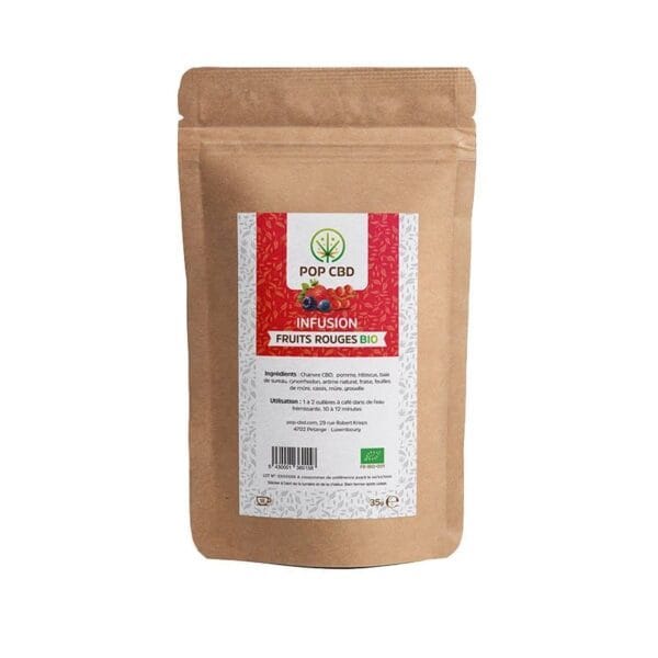 Infusion Chanvre Fruits Rouges - POP CBD
