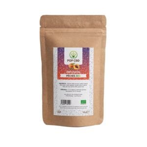 Infusion Chanvre Pêche - POP CBD