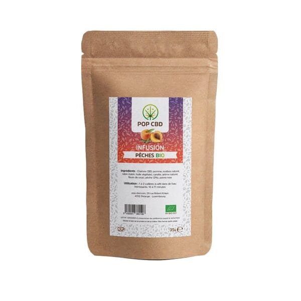 Infusion Chanvre Pêche - POP CBD