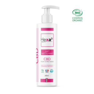 Lait Nettoyant CBD 200ml - Hexa3