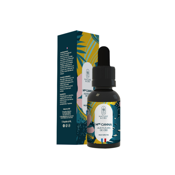 E-Liquide CBD Mme Canna - NATURE & CBD