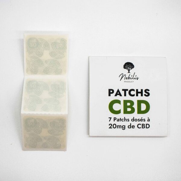 Patchs CBD 20mg - NOBILIS