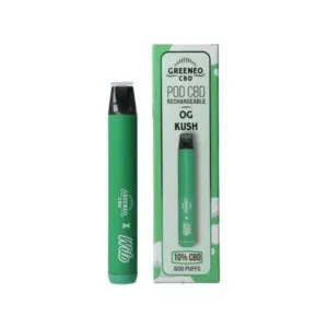 Pod Rechargeable CBD OG Kush- GREENEO X WILO