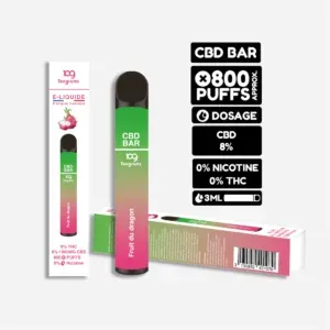 Puff CBD Fruit du Dragon 800mg - TENGRAMS