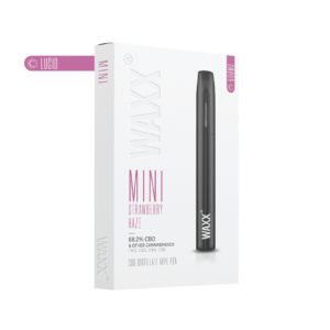 Puff CBD Mini Strawberry Haze 68.2% - WAXX
