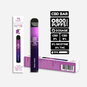 Puff CBD Raisin Glacé - TENGRAMS