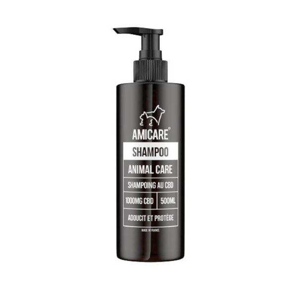 Shampoing pour Animaux au CBD 500mL - AMICARE