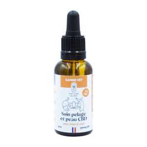 Soin Pelage et Peau CBD 3% Chien et Chat 30ml - NATURE & CBD